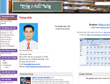 Tablet Screenshot of giaotrinh.tranphuoctuan.com